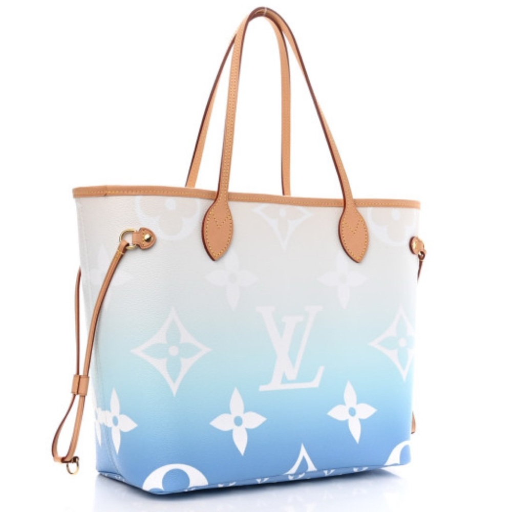 Louis Vuitton Monogram Giant Neverfull MM Gradient By The Pool Tote - Picture 3 of 16